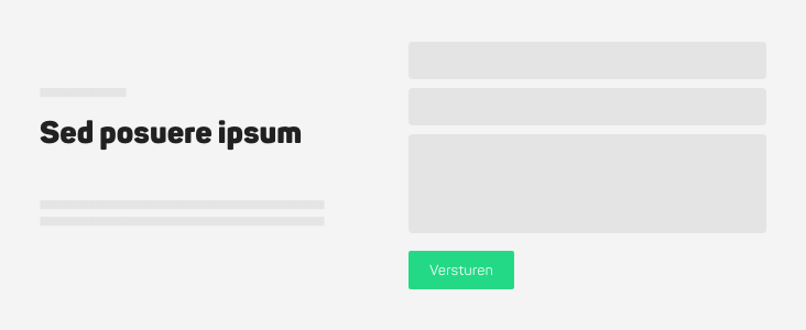 Formulier layout in Compozer